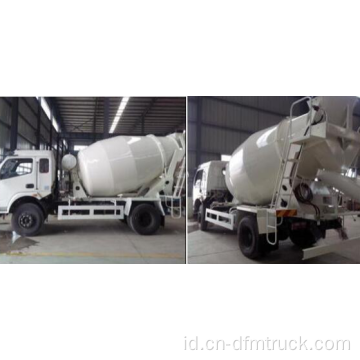 Truk pengaduk beton 6m3 dengan sasis truk 4X2